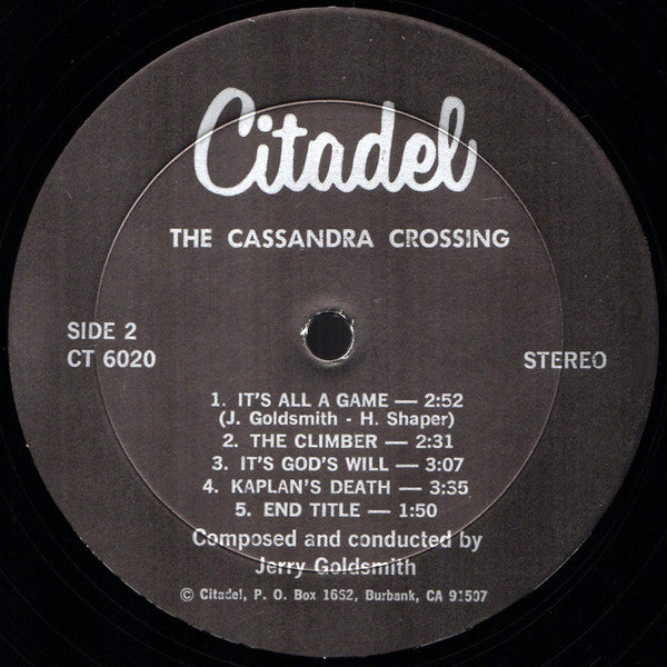 Jerry Goldsmith - The Cassandra Crossing