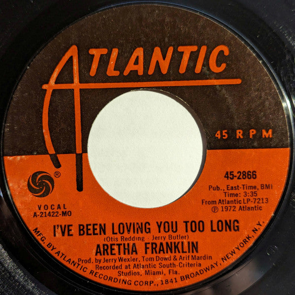 Aretha Franklin - Day Dreaming / I've Been Loving You Too Long