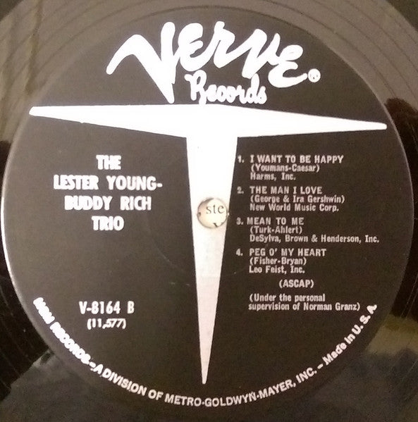 Lester Young-Buddy Rich Trio - The Lester Young Buddy Rich Trio