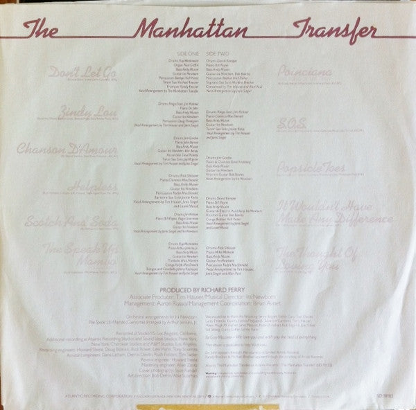 The Manhattan Transfer - Coming Out