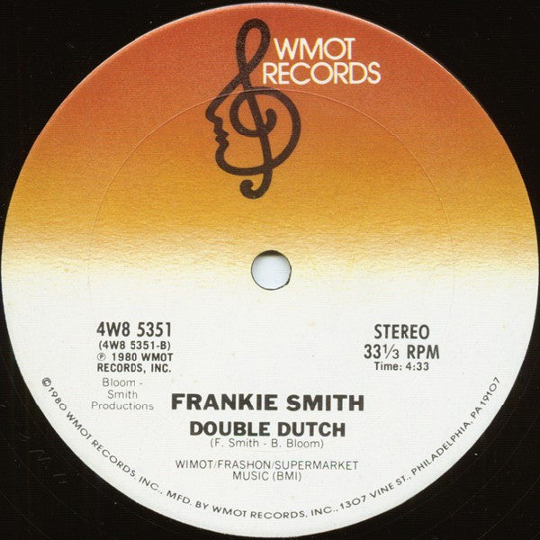 Frankie Smith - Double Dutch Bus / Double Dutch