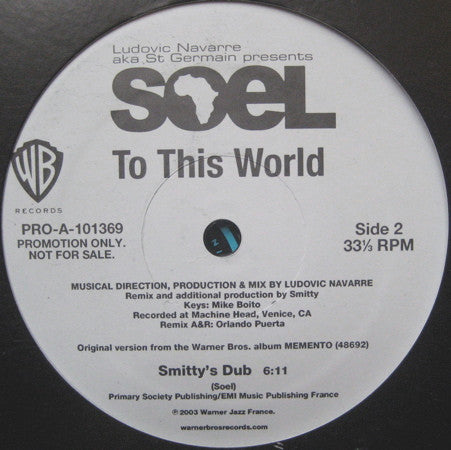 Ludovic Navarre - To This World
