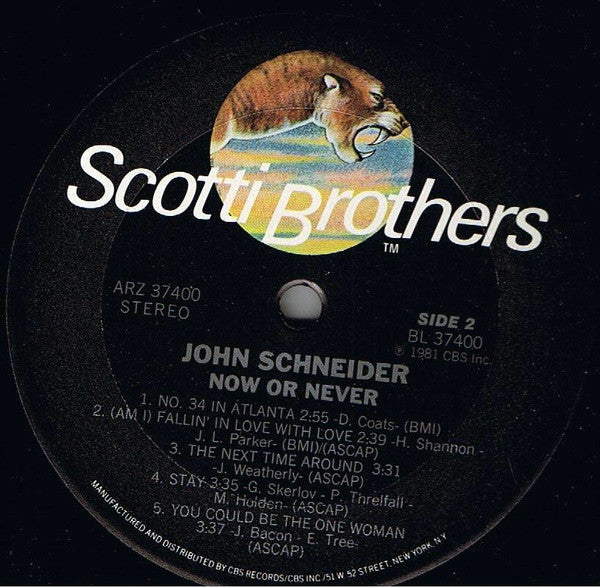 John Schneider - Now Or Never