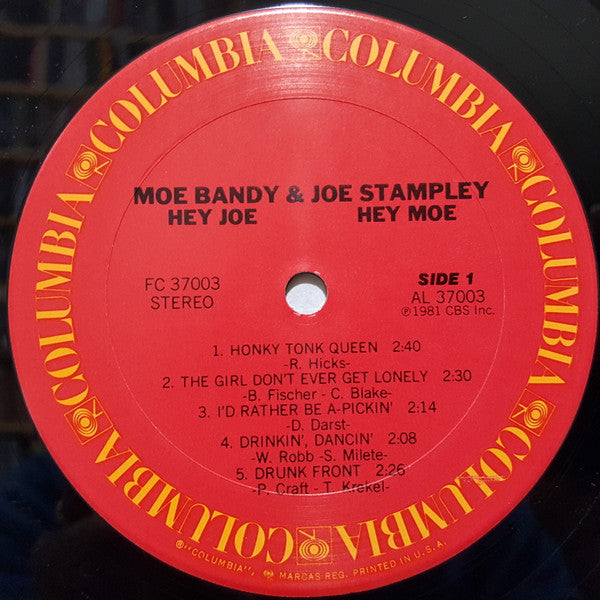 Moe Bandy & Joe Stampley - Hey Joe! Hey Moe!