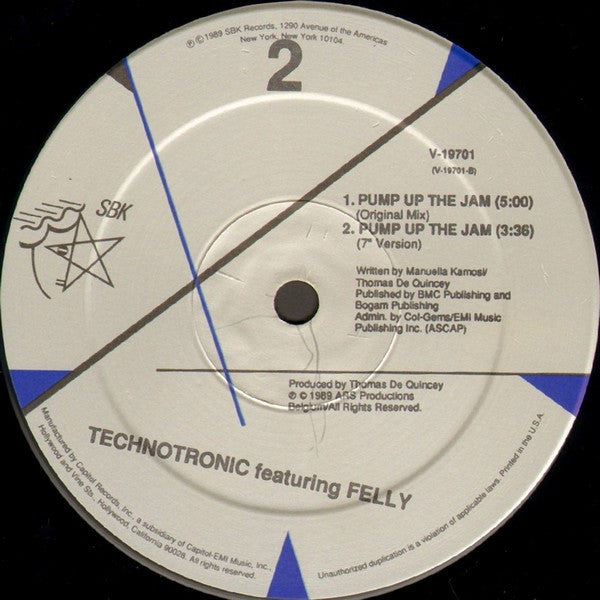 Technotronic - Pump Up The Jam