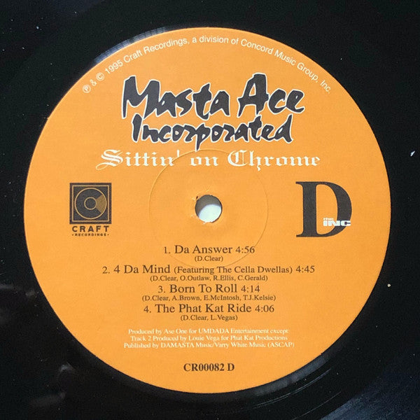 Masta Ace Incorporated - Sittin' On Chrome