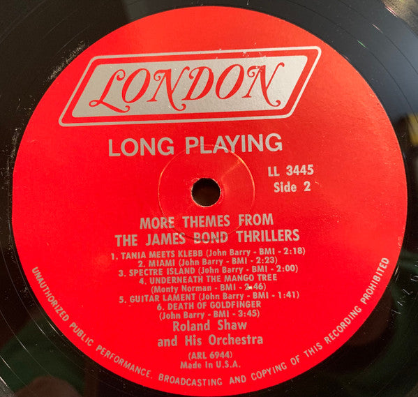 More Themes From The James Bond Thrillers