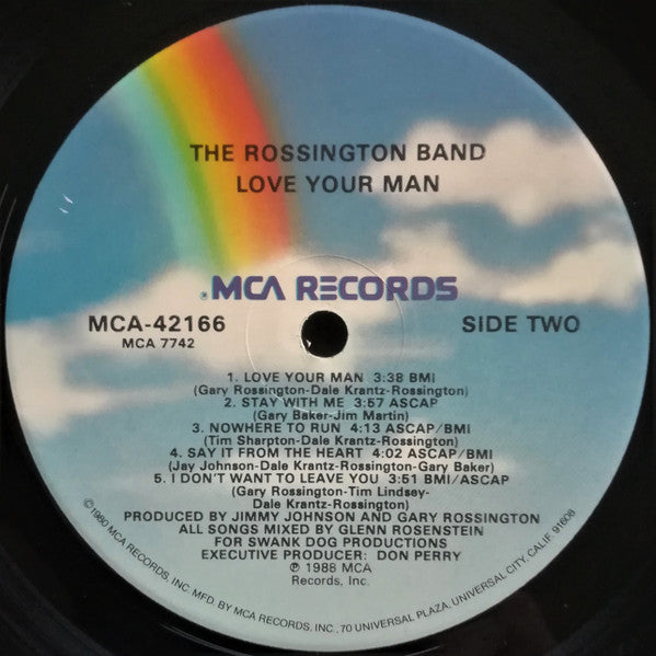 The Rossington Band - Love Your Man