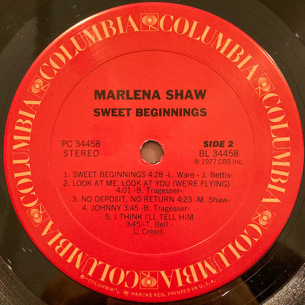 Marlena Shaw - Sweet Beginnings