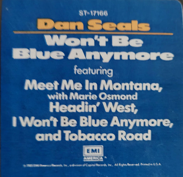 Dan Seals - Won't Be Blue Anymore