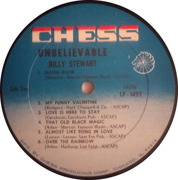 Billy Stewart - Unbelievable