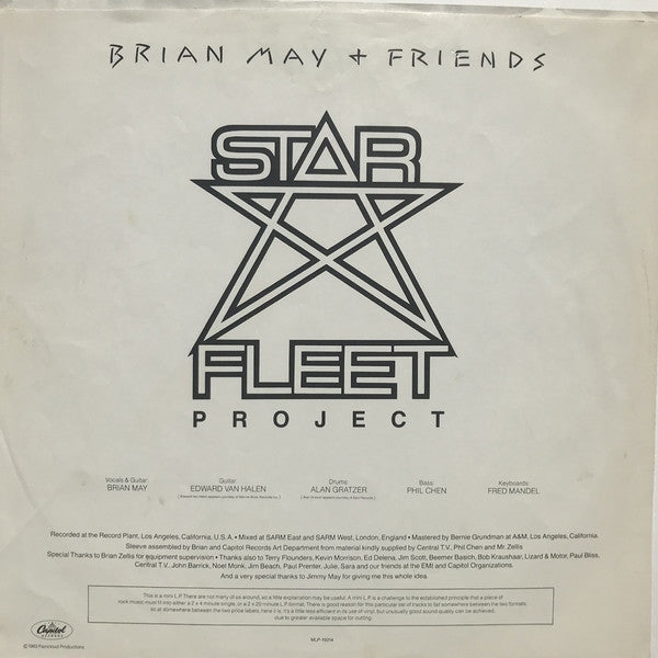 Brian May + Friends - Star Fleet Project