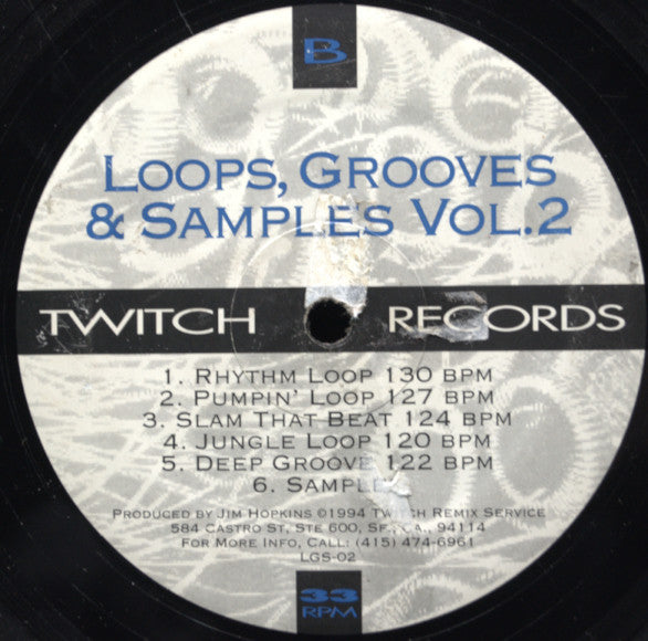 Jim Hopkins - Loops, Grooves & Samples Vol. 2