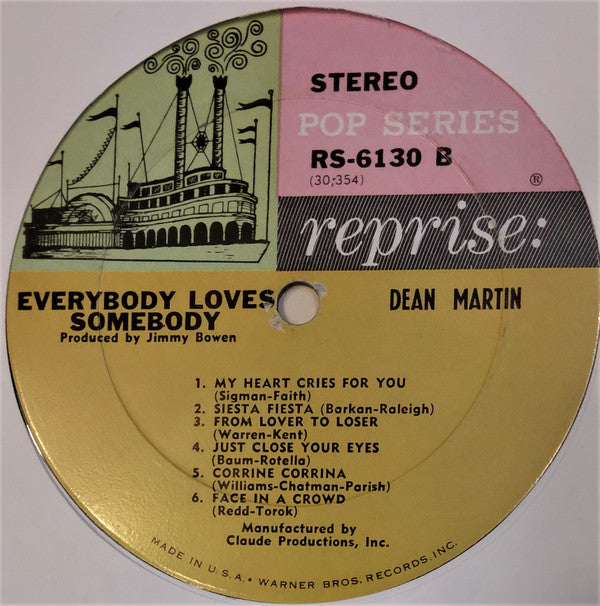 Dean Martin - Everybody Loves Somebody