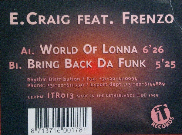 E-Craig - World Of Lonna