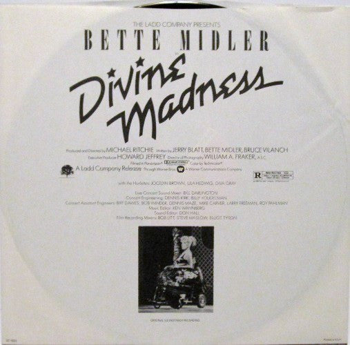 Bette Midler - Divine Madness