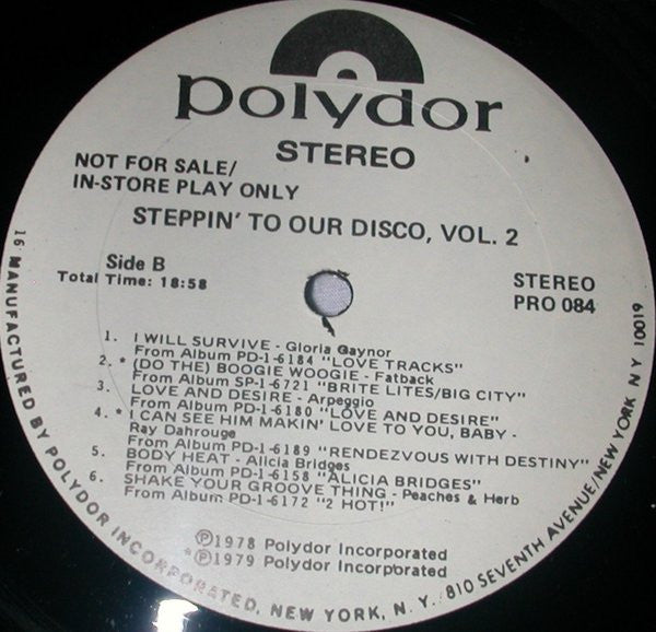 Various - Steppin' To Our Disco - Vol.2
