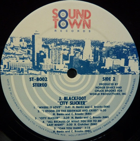 J. Blackfoot - City Slicker