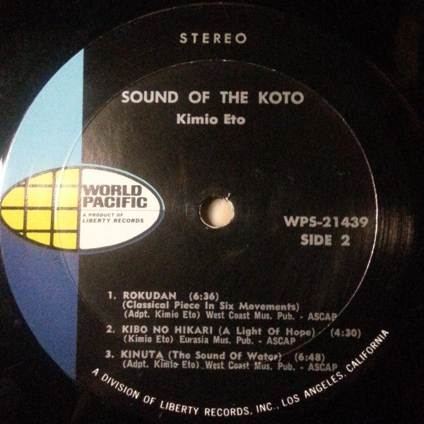 Kimio Eto - Sound Of The Koto