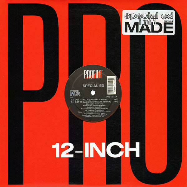 Special Ed - I Got It Made / Hoedown