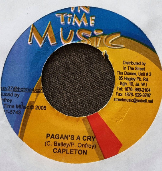 Capleton - Pagan's A Cry