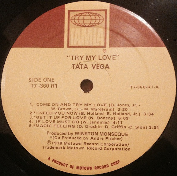 Tata Vega - Try My Love