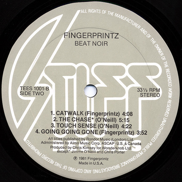 Fingerprintz (2) - Beat Noir