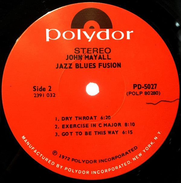 John Mayall - Jazz Blues Fusion