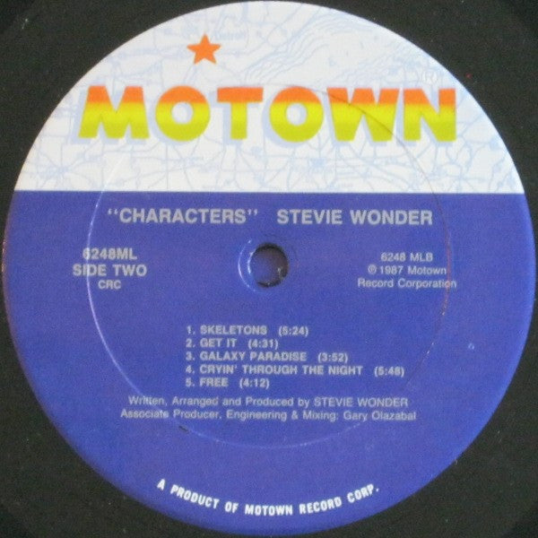 Stevie Wonder - Characters