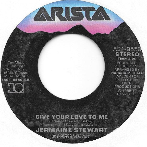 Jermaine Stewart - Don't Ever Leave Me