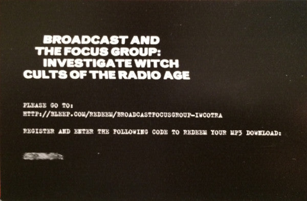 Broadcast - Investigate Witch Cults Of The Radio Age