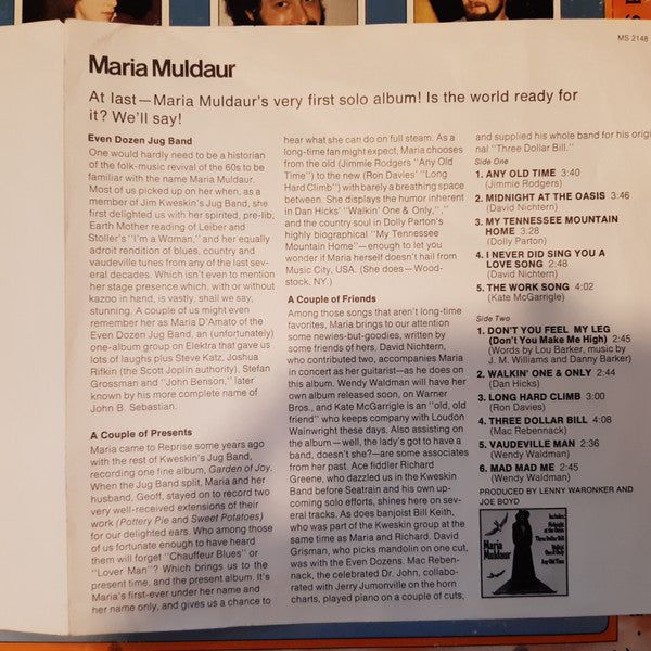 Maria Muldaur - Maria Muldaur