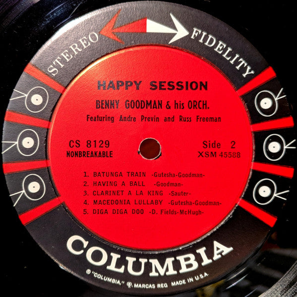 Benny Goodman And His Orchestra - Happy Session