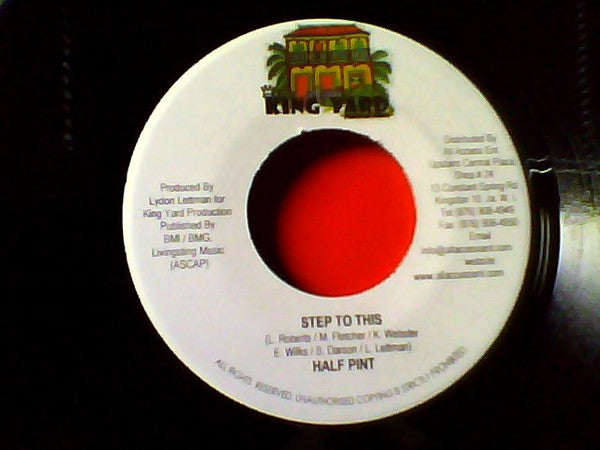 Half Pint (3) - Step To This