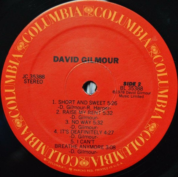 David Gilmour