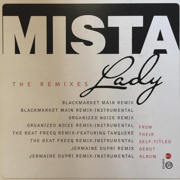 Mista - Lady (The Remixes)