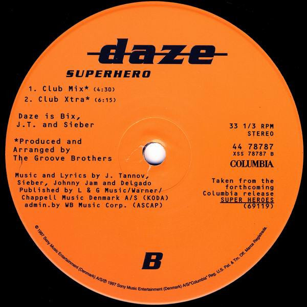 Daze - Superhero