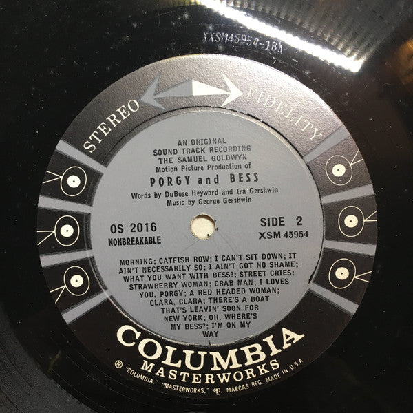 George Gershwin - Porgy And Bess (An Original Sound Track Recording)