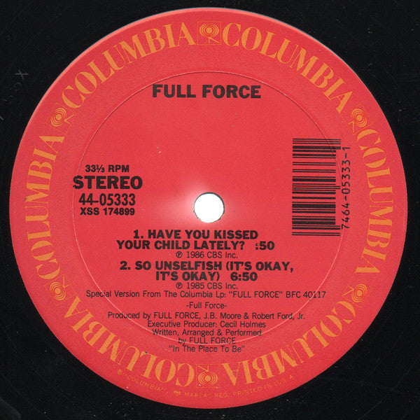 Full Force - Unselfish Lover