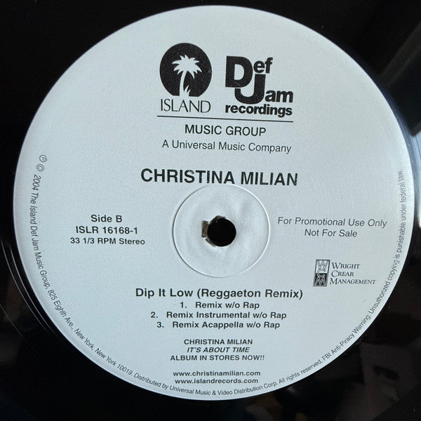 Dip It Low (Reggaeton Remix)