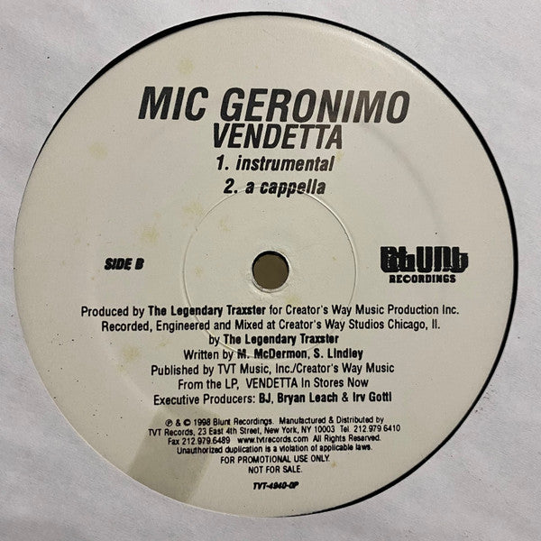 Mic Geronimo - Vendetta