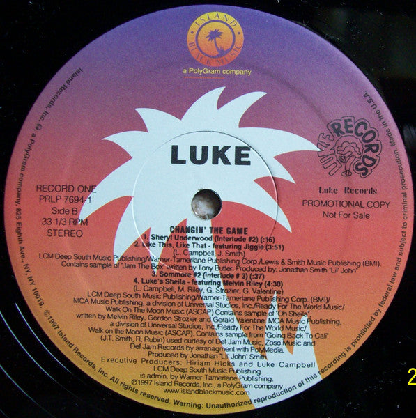 Luke - Changin' The Game