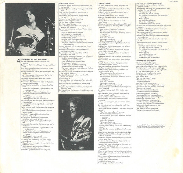 Harry Chapin - Legends Of The Lost And Found