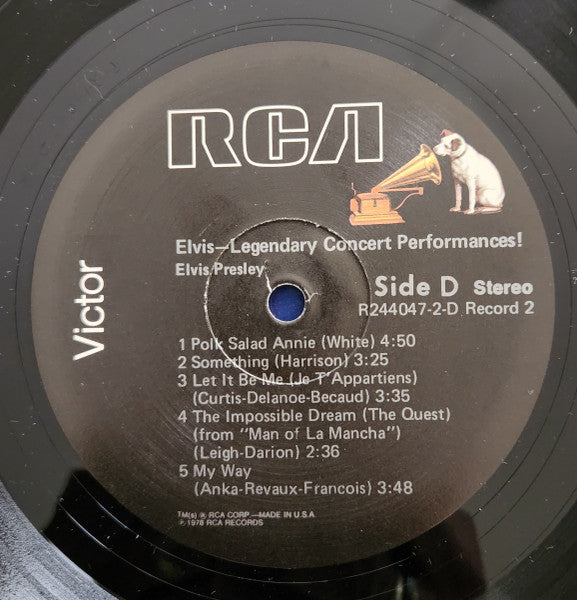 Elvis Presley - Elvis - Legendary Concert Performances!