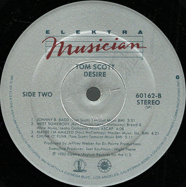 Tom Scott - Desire