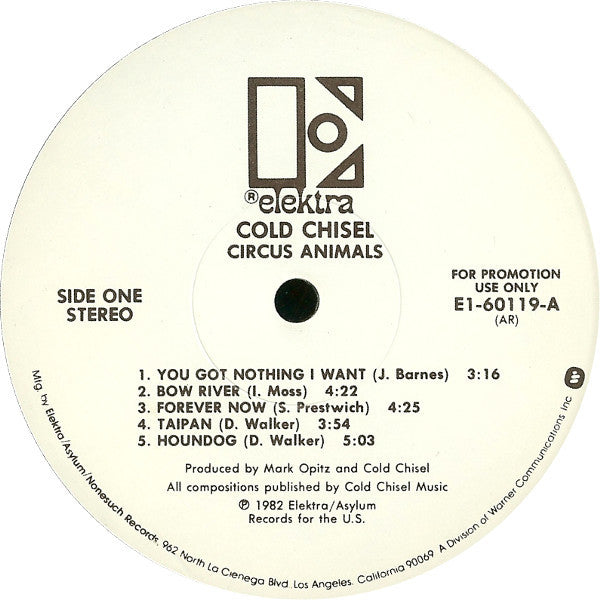 Cold Chisel - Circus Animals
