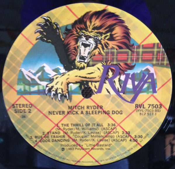 Mitch Ryder - Never Kick A Sleeping Dog