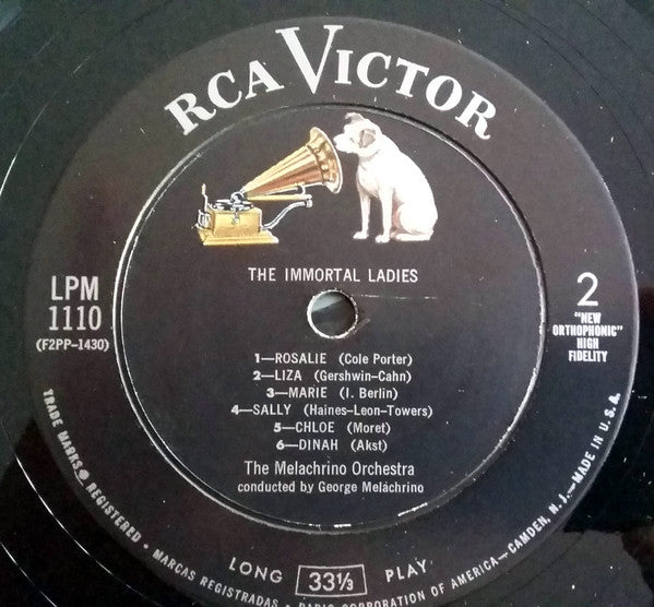 The Melachrino Orchestra - The Immortal Ladies
