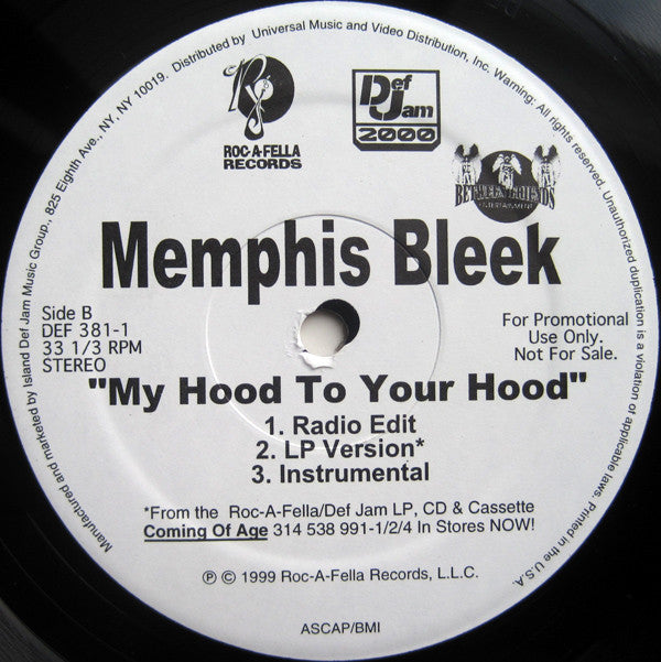 Memphis Bleek - What You Think Of That