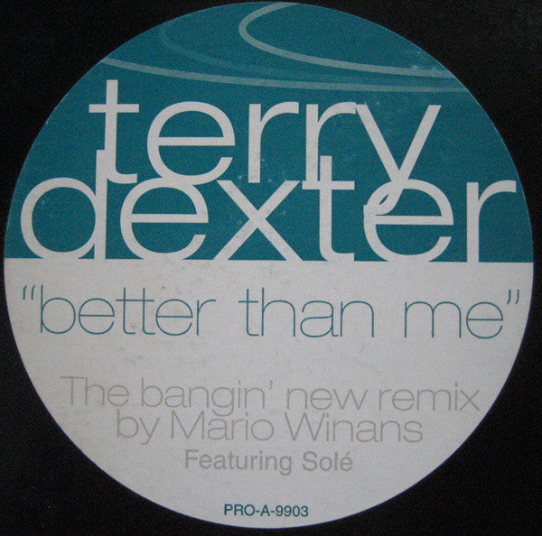 Terry Dexter - Better Than Me